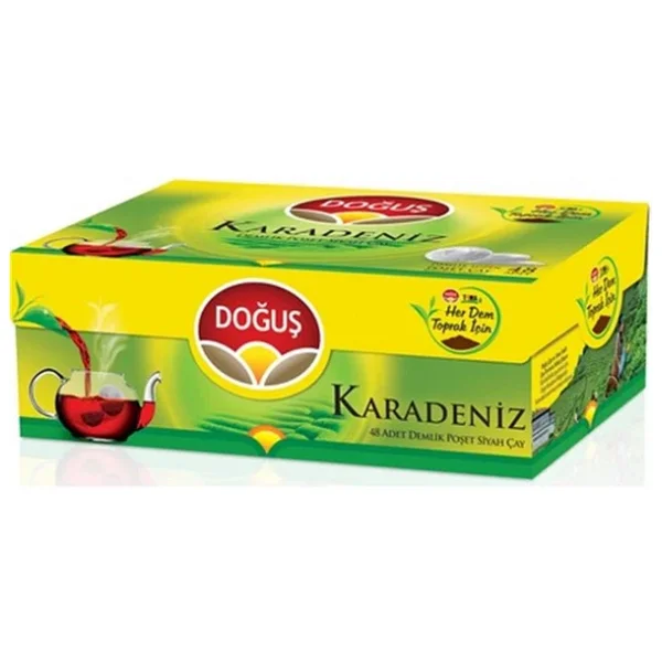 Doğuş Karadeniz Bergamot Aromalı 3.2 gr 48'li Demlik Poşet Çay - Görsel 5
