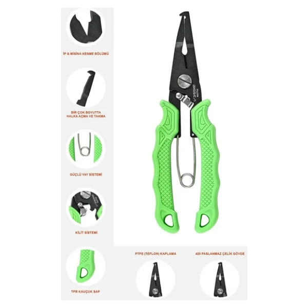 Fujin Bigsea Pliers Balıkçı Pensesi - Görsel 2