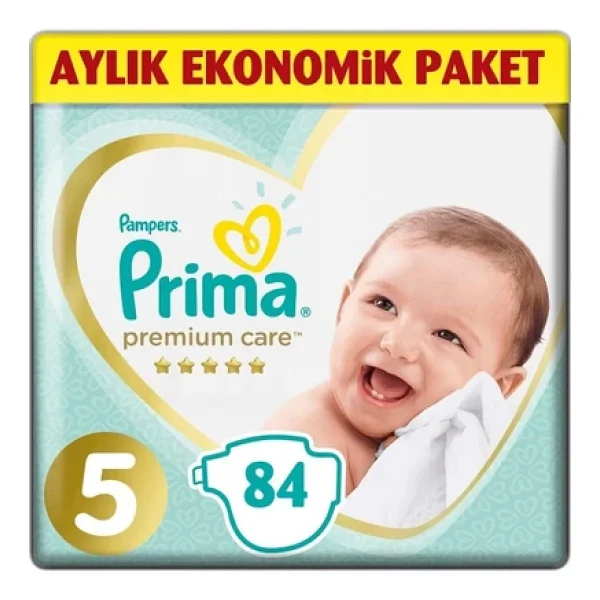 Prima Premium Care 5 Numara Junior 84'lü Bebek Bezi - Görsel 4