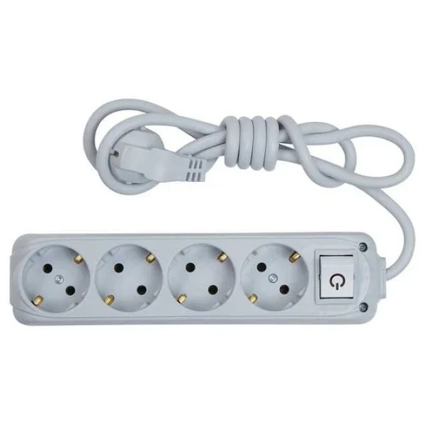 Philips CHP2144 Topraklı Anahtarlı 1.5 m 4'lü Priz - Görsel 2