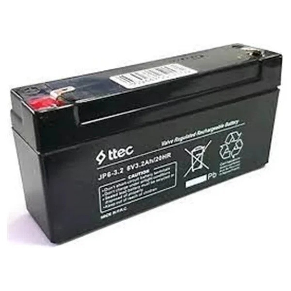 Ttec 6V 3.2AH Bakımsız Kuru Akü - Görsel 7