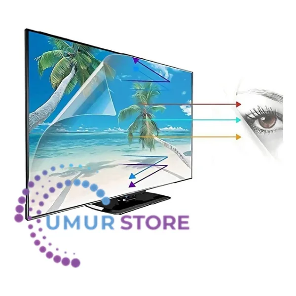 Samsung Uyumlu 65" Inç 165 Ekran Tv Ekran Koruyucu Tüm Modeller - Görsel 2