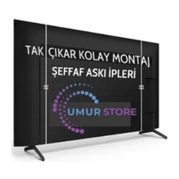 Samsung Uyumlu 65" Inç 165 Ekran Tv Ekran Koruyucu Tüm Modeller - Görsel 3