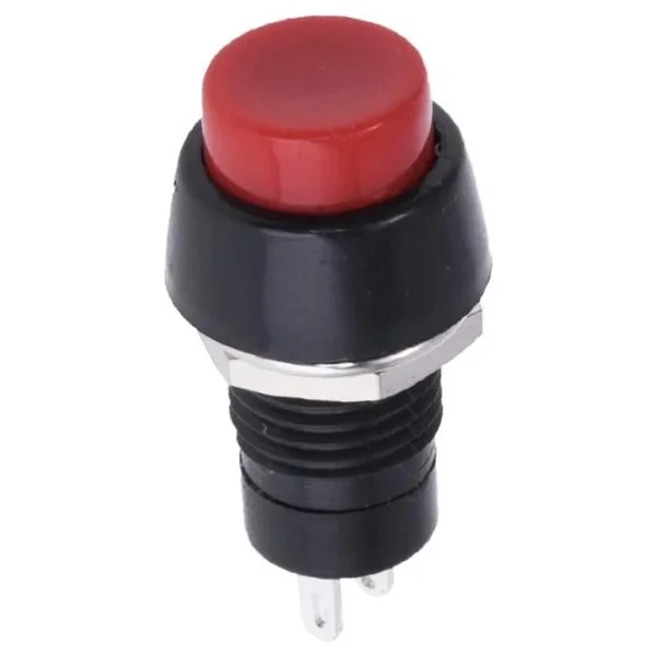 Powermaster IC-190 Yuvarlak Plastik Anahtarlı Kalıcılı Buton 10MM - Görsel 2