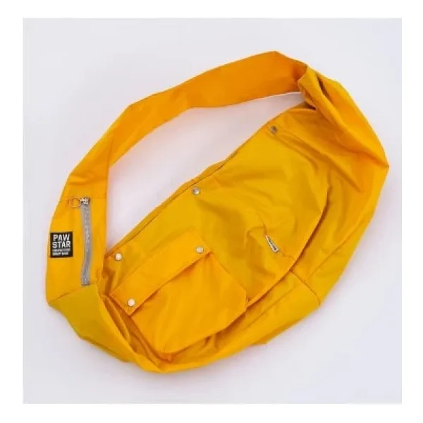 Pawstar Sarı Crossbody Küçük Irk Köpek Çapraz Taşıma Çantası - Görsel 5