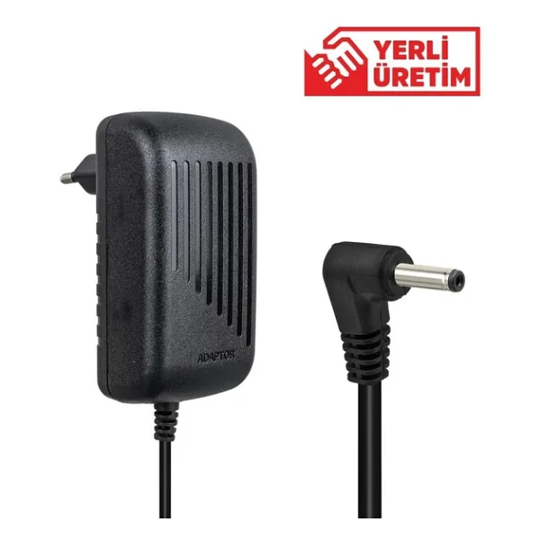 Weko 12 Volt - 3 Amper 3.5x1.35 Uçlu Yerli Üretim Yazar Kasa Pos Adaptörü - Görsel 3