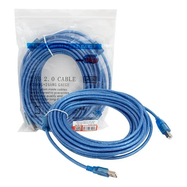 Powermaster PM-12275 10 m USB 2.0 Yazıcı Kablosu - Görsel 3