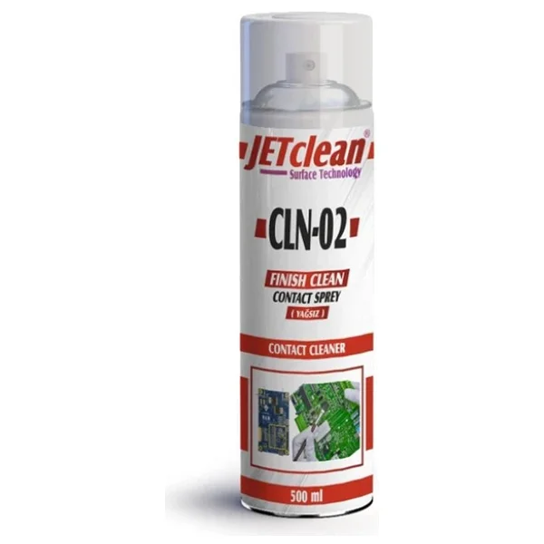JetClean Cln-02 Kontak Sprey 500ml (yağsız) - Görsel 5