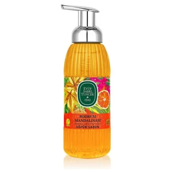 Eyüp Sabri Tuncer Bodrum Mandalinası Köpük Sabun 500 ml - Görsel 6