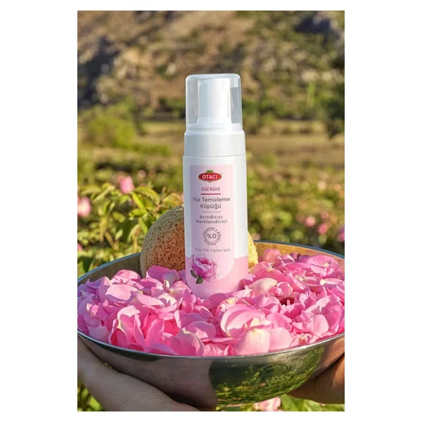Otacı Gül Kürü Canlandırıcı 150 ml Yüz Temizleme Köpüğü - Görsel 7