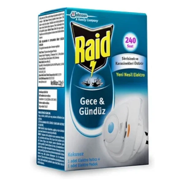 Raid Gece + Gündüz Elektro Yedek 240 Saat - Görsel 2
