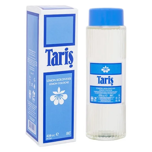 Tariş Limon Pet Şişe 80 Derece 420 ml Kolonya - Görsel 3