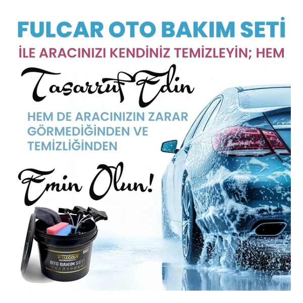 Upway 12 Parça Fulcar Yıkama Kovalı Full Oto Temizlik Ve Araç Bakım Seti - Görsel 7