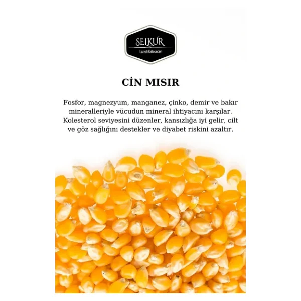 Selkur Cin Mısır 1 kg - Görsel 2