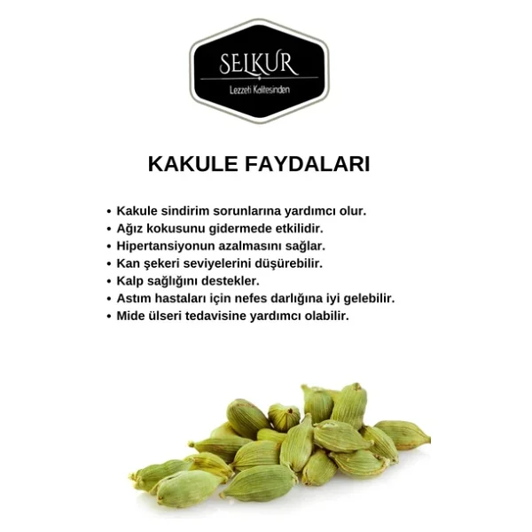 SELKUR Kakule 50gr (KATKISIZ,YEŞİL) - Görsel 4