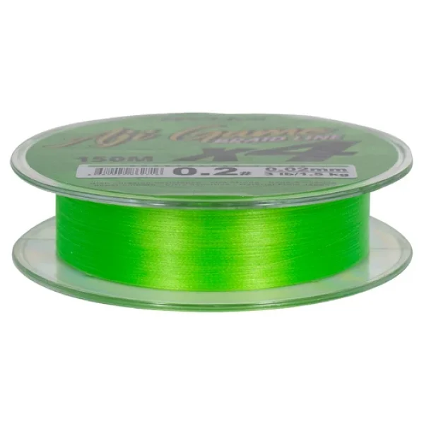 Ryuji Aji Game 4X 150 m 0.02 mm 1.5 kg Chartreuse İp Misina - Görsel 4