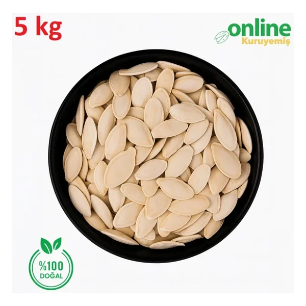 Kabak Çekirdeği Kavrulmuş Tuzlu 5 Kg - Görsel 2