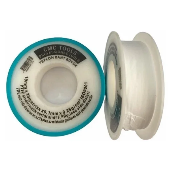 Mey İthalat Teflon Bant Büyük 30 Metre 19 Mm - Görsel 3