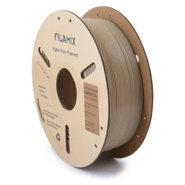 Filamix Hyper Speed PLA 1.75 mm 1 kg Ahşap Filament - Görsel 7