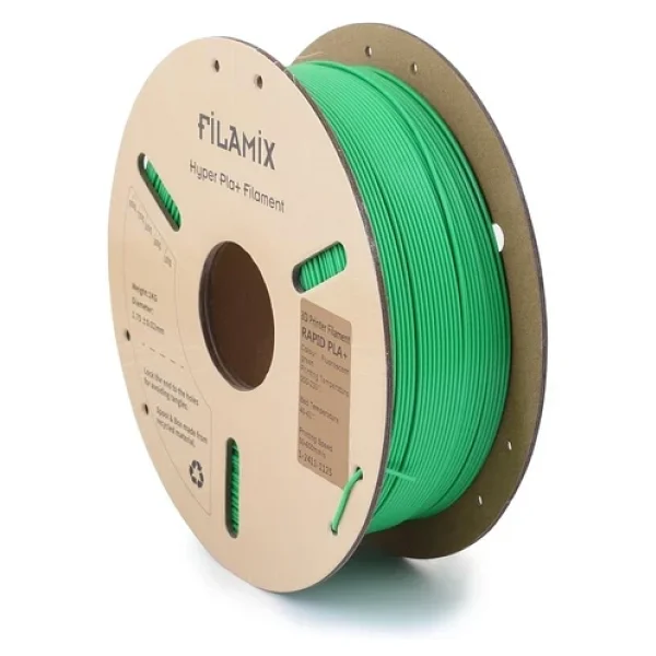 Filamix Hyper Speed PLA 1.75 mm 1 kg Florasan Yeşil Filament - Görsel 7