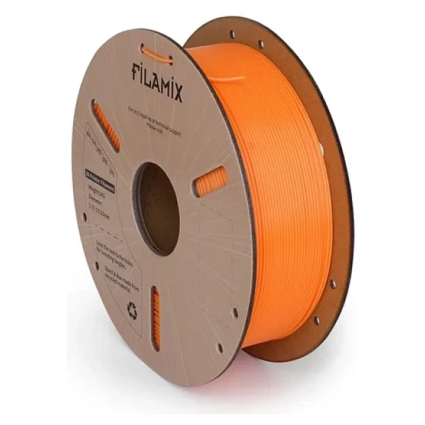 Filamix Rapid PETG 1.75 mm 1 kg Turuncu Filament - Görsel 6