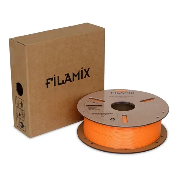 Filamix Rapid PETG 1.75 mm 1 kg Turuncu Filament - Görsel 5
