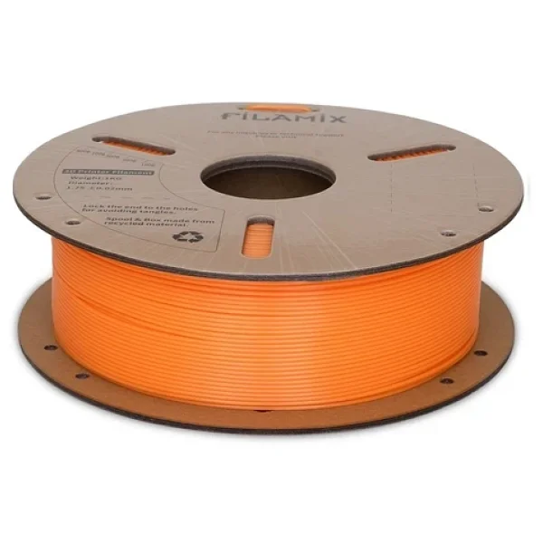 Filamix Rapid PETG 1.75 mm 1 kg Turuncu Filament - Görsel 7