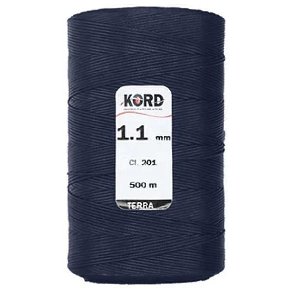 Kord Lacivert Rengi 1.1 mm 500 m Mumlu El Saracı ve Dikiş İpi - Görsel 2
