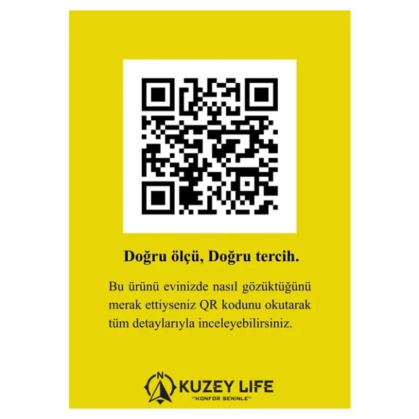 Kuzeylife Shiva Ayakkabılık 4 Kapaklı 4 Raflı Çok Amaçlı Dolap Beyaz-Safir Meşe - Görsel 6