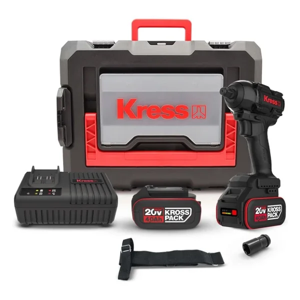 Kress KH275.91 Çift Akü 4 Ah 500 Nm Somun Sıkma Makinesi - Görsel 8