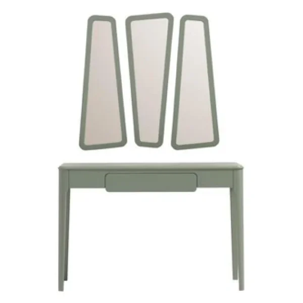 Gazzini Furniture Nova Ceviz Modern Dresuar Beyaz - Görsel 6