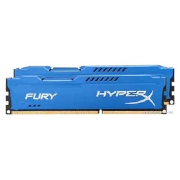 Kingston HyperX Fury Blue 16 GB (2x8) 1600 MHz DDR3 CL10 HX316C10FK2/16 Ram - Görsel 6