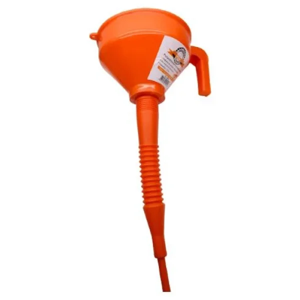 Stilson 06143 Çelik Süzgeçli Spiralli Huni 160mm 1.2litre Turuncu - Görsel 2