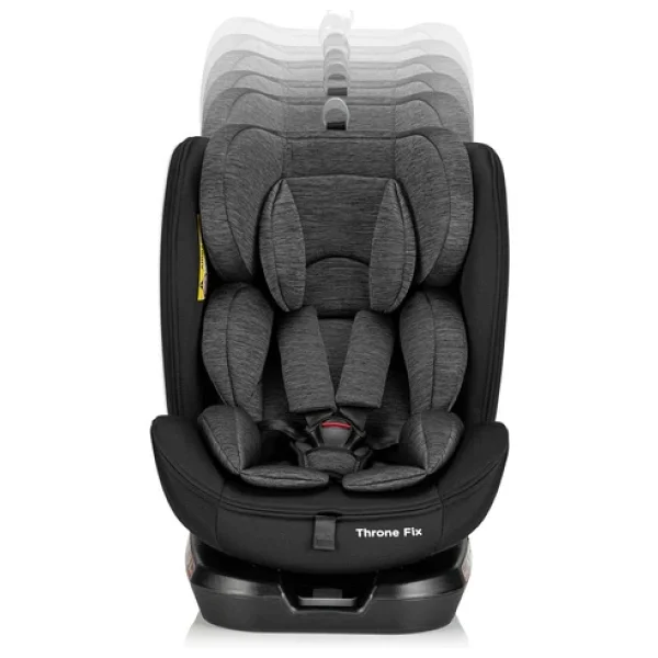 Kanz Thronefix Siyah 360° Dönebilen Isofixli 0-36 kg Oto Koltuğu - Görsel 3