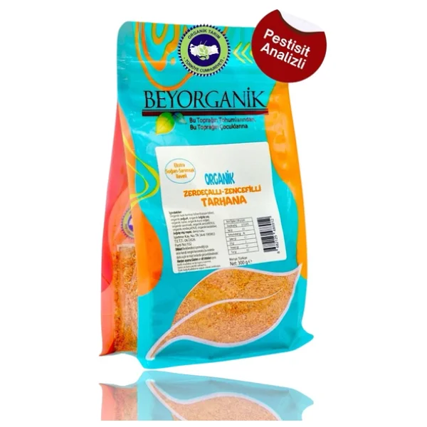 Beyorganik Organik Zencefilli Zerdeçallı Tarhana 300 gr - Görsel 6