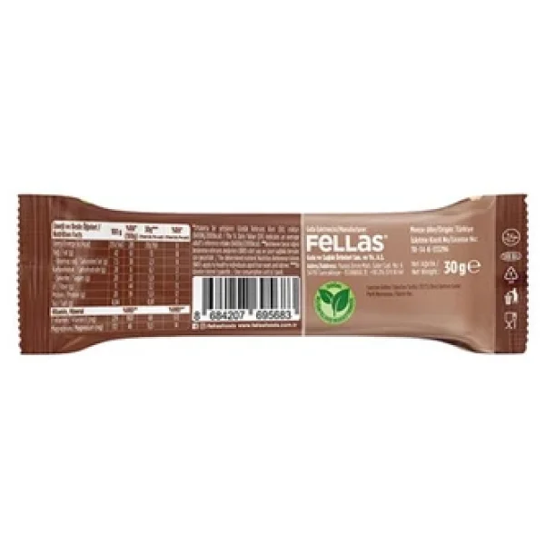 Fındıklı Kakaolu Kuruyemiş Bar 30g x12 Adet - Görsel 5