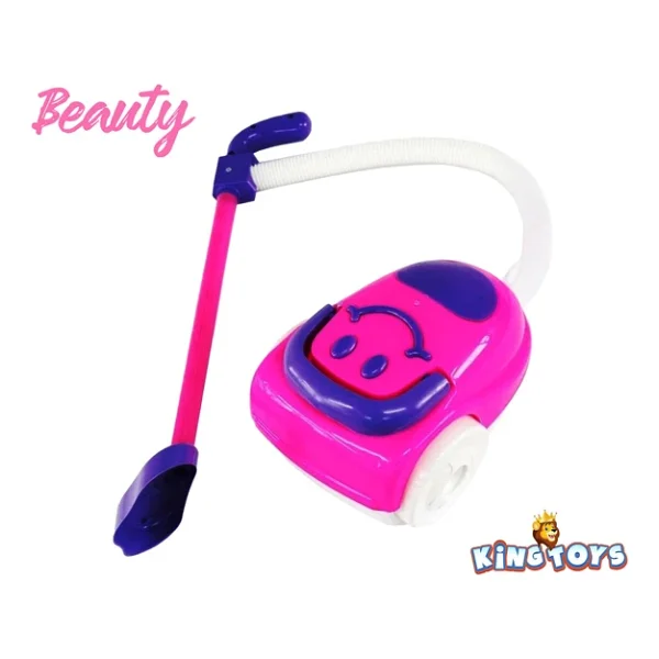 King Toys Beauty Elektrik Süpürgesi Pembe - Görsel 8