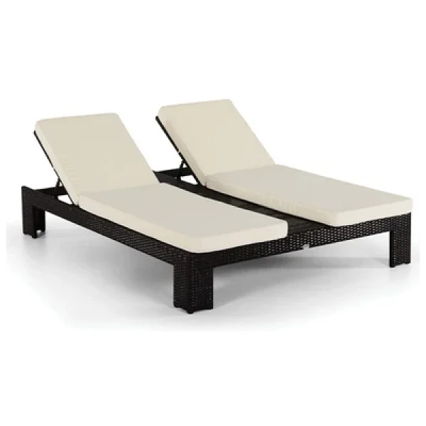 Ermiya 2 Adet Pico De Orizaba Şezlong Minderi 180x55x5 Cm Fermuarlı Yıkanır Silinir - Görsel 2