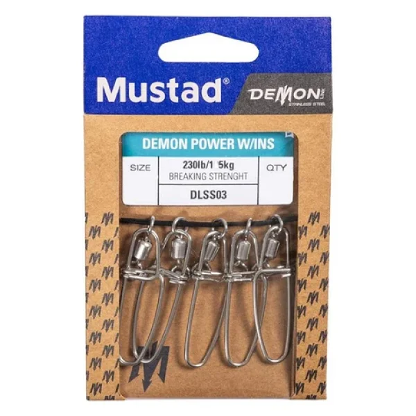 Mustad Demon DLSS03 Klipsli Fırdöndü - Görsel 2