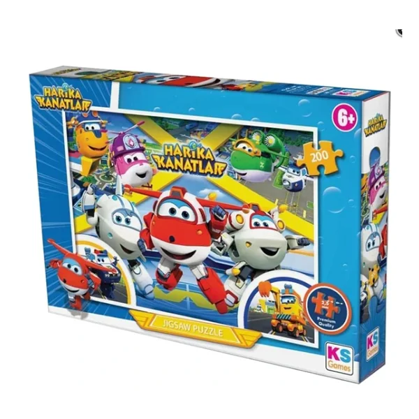 KS Games Harika Kanatlar 200 Parça Puzzle HK113 - Görsel 6