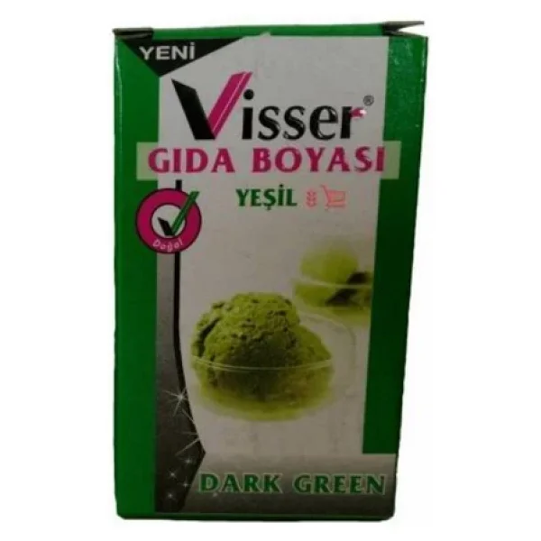 Visser Toz Gıda Boyası Yeşil G.b - Görsel 2