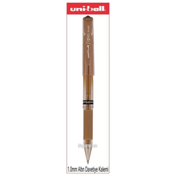 Uni-Ball UM-153 Signo Broad 1.0 mm Altın İmza Kalemi - Görsel 6