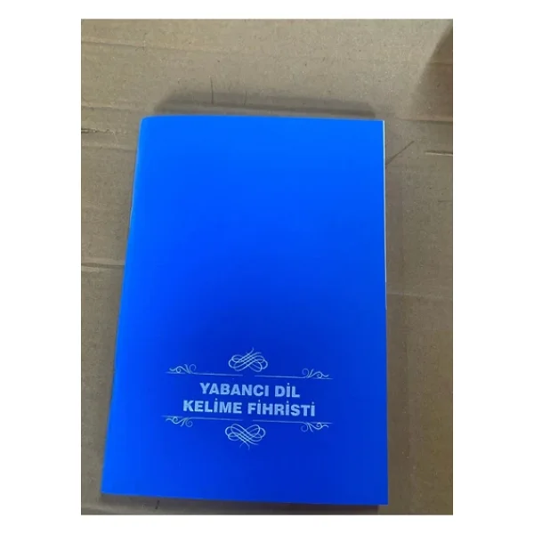 Gülpaş 155 Yabancı Dil Fihrist (Kelime Defteri) 56 yaprak Plastik Kapak - Görsel 6