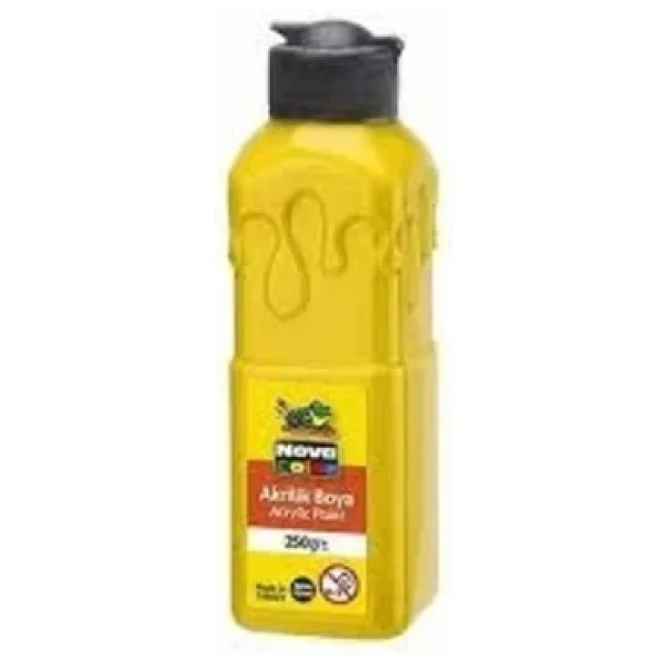 Nova Color 250 gr Sarı Parmak Boyası - Görsel 5