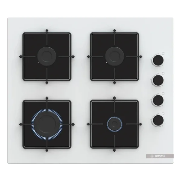 Bosch POP6C2P30O Beyaz Cam Ankastre Ocak - Görsel 3