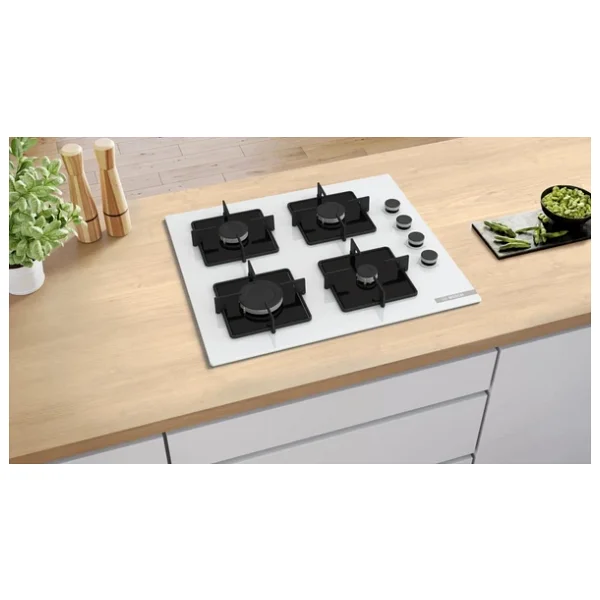 Bosch POP6C2P30O Beyaz Cam Ankastre Ocak - Görsel 6