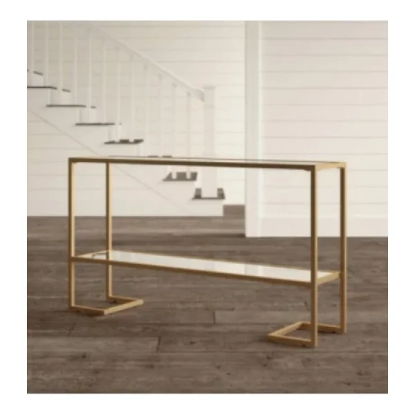 Hitit Dekorasyon Zodoi Gold Metal Dresuar/konsol - Görsel 2