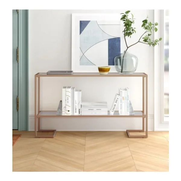 Hitit Dekorasyon Zodoi Gold Metal Dresuar/konsol - Görsel 3