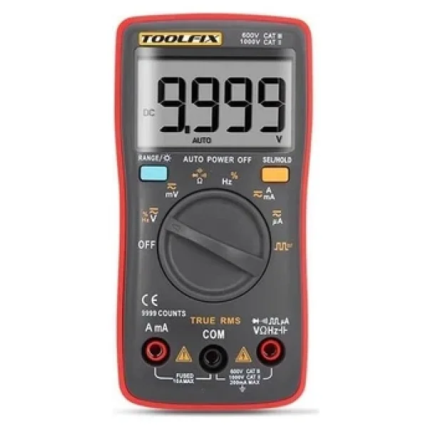 Toolfix TF-119 Dijital Multimetre - Görsel 4
