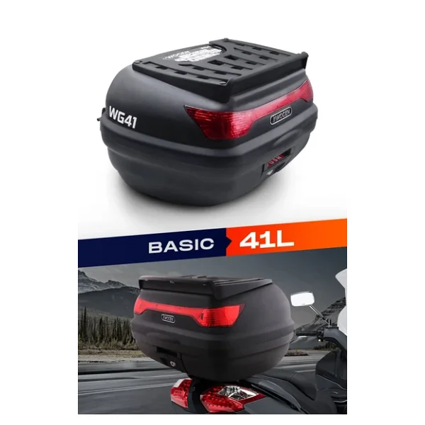Wogen WG41 41 lt Arka Motosiklet Çantası - Görsel 4